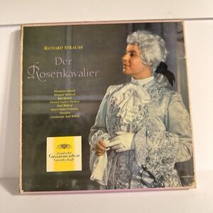 LPM 18 570/73 Strauss Der Rosenkavalier Schech Streich Bohm 4LP DG Tulip Mono